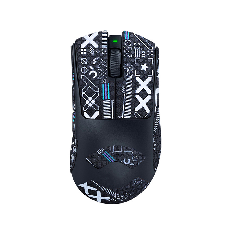 Mouse Grip Tape Skate Handmade Sticker Non Slip Lizard Skin Suck Sweat For Razer DeathAdder V3 Pro Wireless Mouse. 