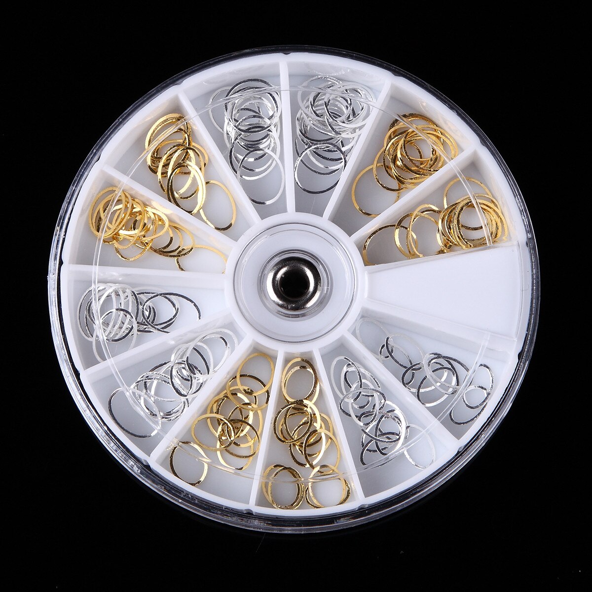 【happy one】Sliders for nail 1 Box Metal  Sheet Mixed Steampunk Nail Art Decoration crystals for nails designs adesivi unghie 0111. 