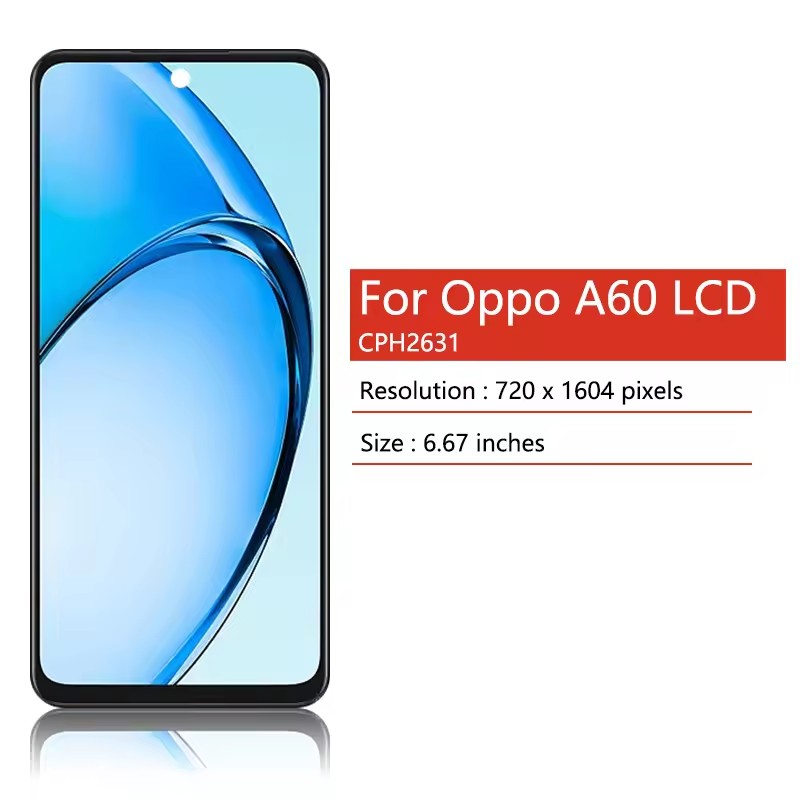 High Quality For OPPO A60 CPH2631 Display Touch Screen Digitizer Assembly Replacement Parts 100% Tested. 
