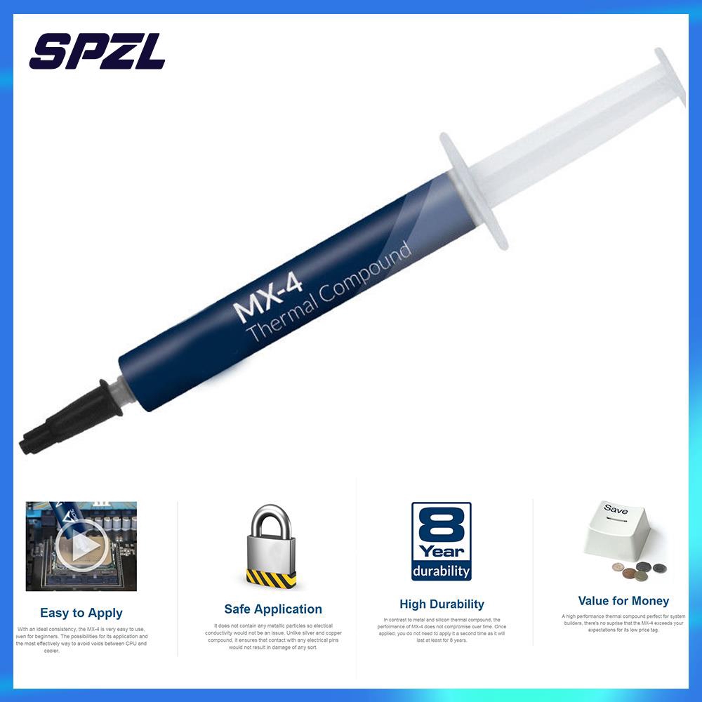 （NEW）Arctic MX-4 Thermal Grease Heatsink Paste Thermal Compound Paste 2g 8.5 W/(MK) Coolers PC High Performance CPU GPU IC. 