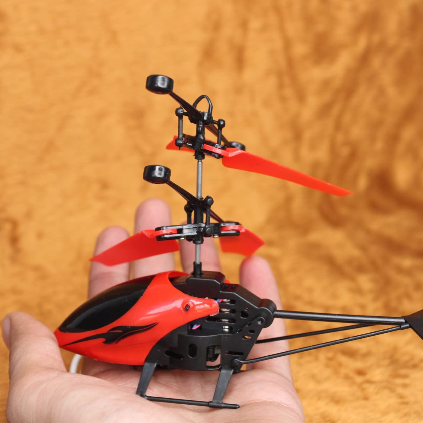 Helicopter Sensor Remote Control Helicopter-Mini Flying Hand Sensor Helicopter Aircraft Suspension Induction LED Light Kids Toy Gift. 