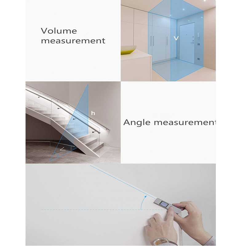 Xiaomi DUKA Laser Range finder 40m LS-P Portable USB High Precision Measurement. 