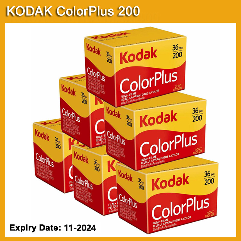 1-10 Rolls Kodak Film Photo Paper Colorplus 200 36 Exposure35mm New Films Of Kodak Photo Paper Cameraexpiration Date: 2025