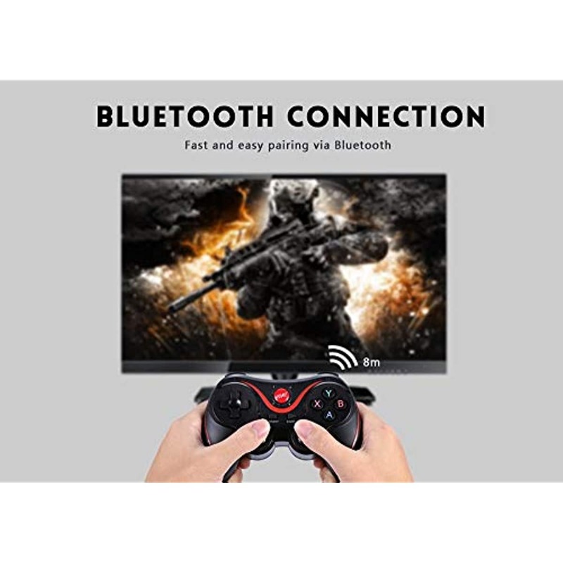 Flat screen TV box, mobile phone computer controller game remote control 0 Android joystick wireless 3. Suitable for X3 game controller shaker. 