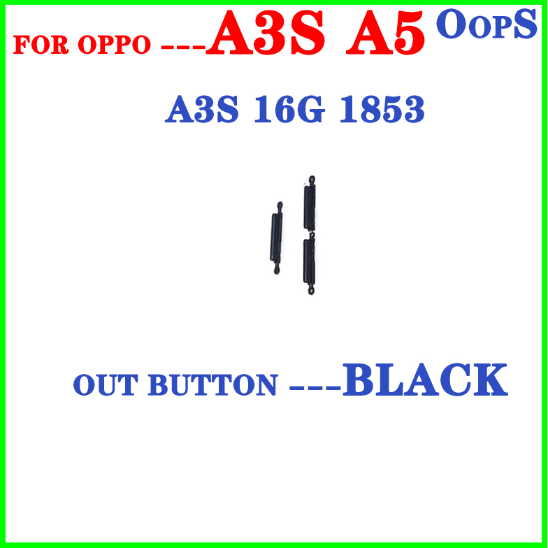 Power Volume Button Out Side Key For Oppo A3s/ A5 (AX5) (Not A5 2020)/A5s External Volume Button + Power ON OFF. 