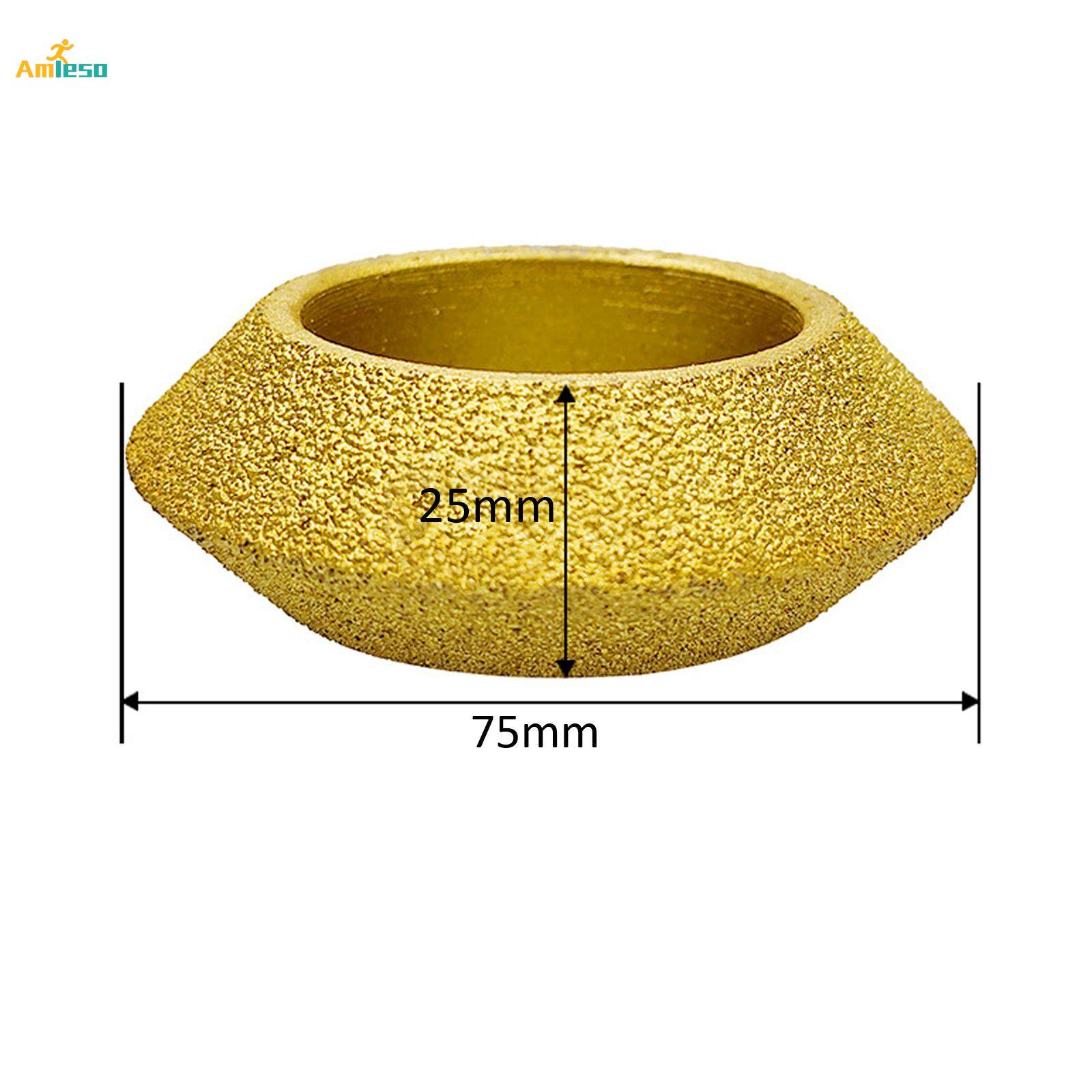 Grinding Wheel V Shaped Groove Grinder for Angle Grinders Marble 25mm. 
