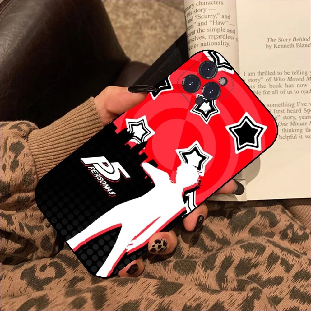 Persona 5 Take Your Heart Phone Case For IPhone 14 13 12 Mini 11 Pro XS Max X XR SE 6 7 8 Plus Soft Silicone Cover. 