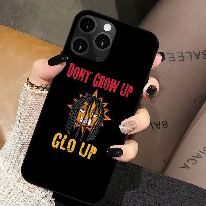 Luxury Rapper Chief Keef Phone Case For iPhone 11 12 13 14 Mini 6 7 8 plus X XS XR PRO MAX Shell. 