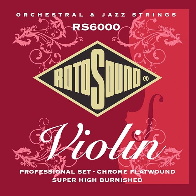 Rotosound RS6000 Professional Flatwound Violin Strings ( USA)