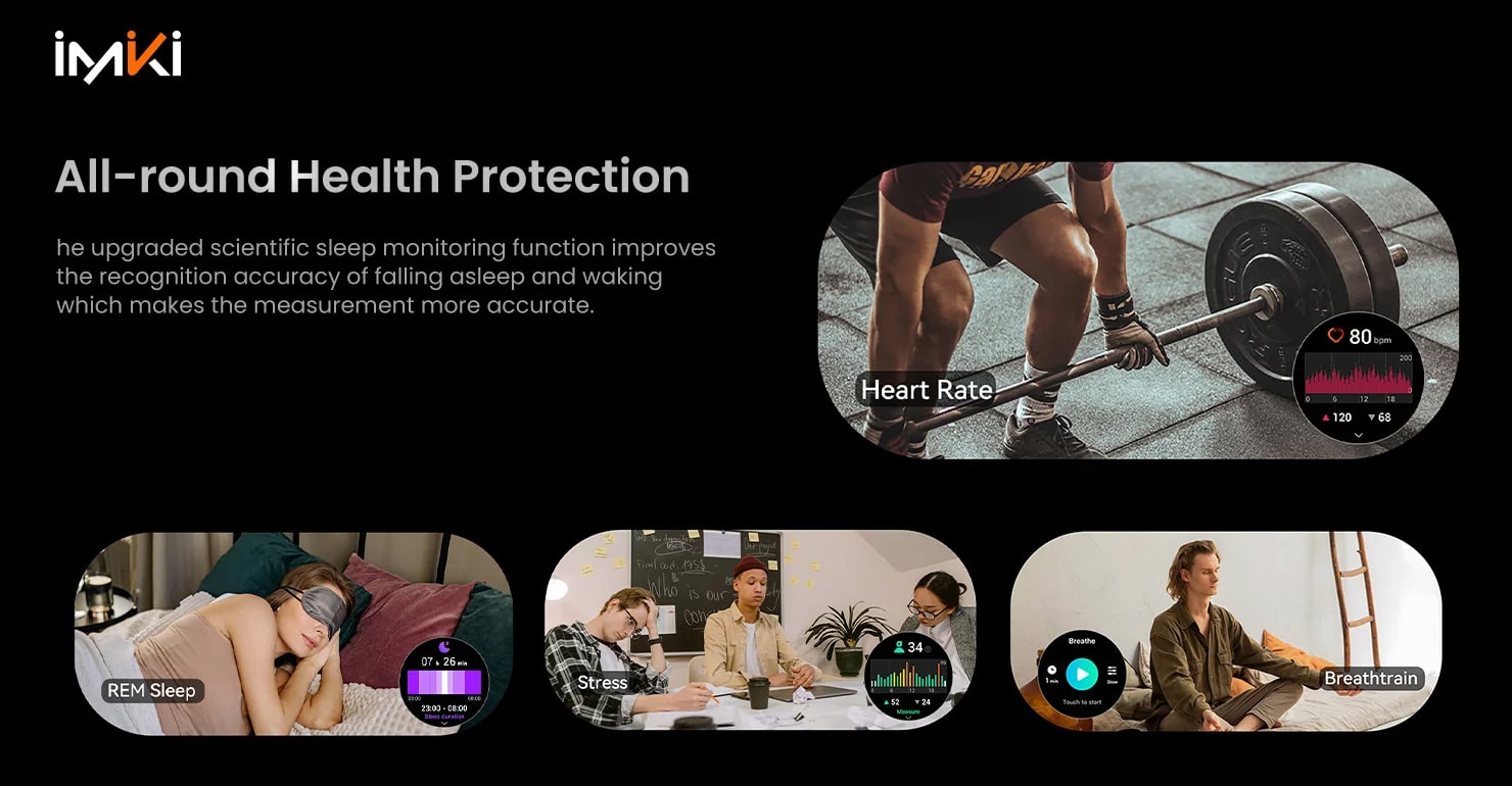 IMILAB IMIKI TG2 AMOLED Bluetooth Calling Smart Watch 13