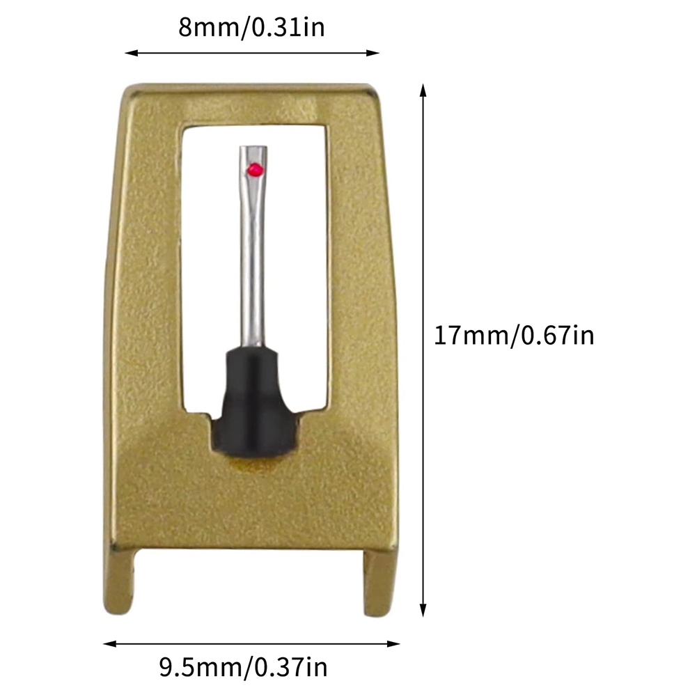 Record Player Needle, Upgraded Record Player with Diamond Stylus Replacement for ,, ION, LP. 