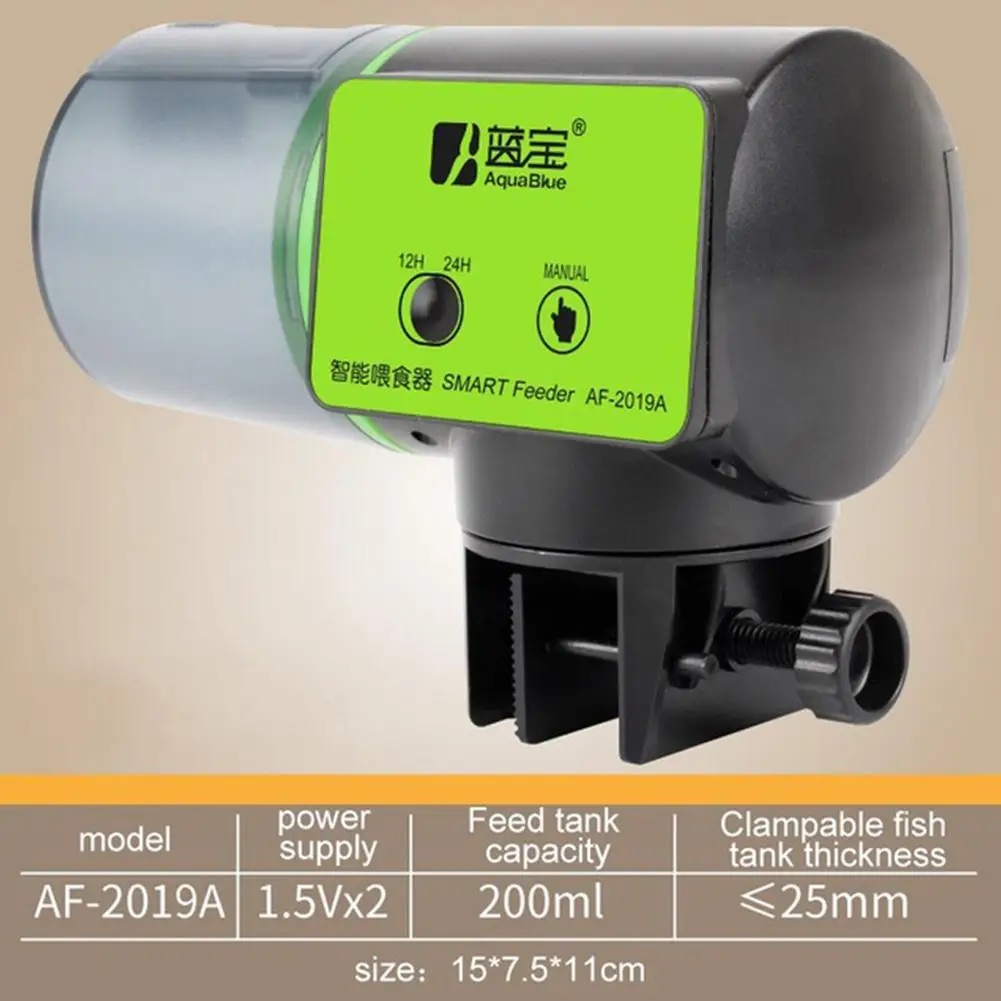 【Lejia】Smart Automatic Aquarium Feeder Timing Feeder Digital Fish Tank ...