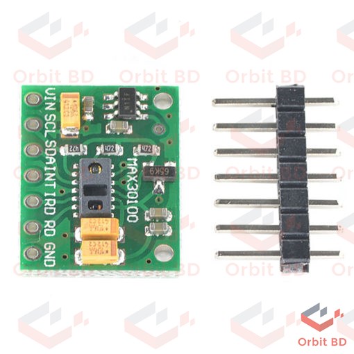 MAX30100 Sensor MAX 30100 Heart Rate Sensor Module For Arduino 30100 Sensor 7 Pin Leads Pulse Sensor. 