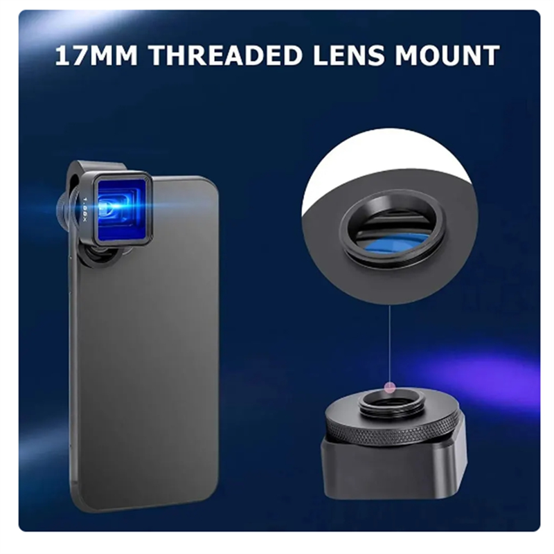 1 PCS 1.33X Anamorphic Lens Mobile Phone Video Widescreen Movie Lens By Filmic Pro App. 