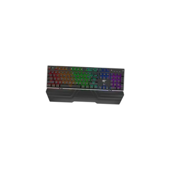 Havit KB856L RGB Mechanical USB Gaming Keyboard With Bangla. 