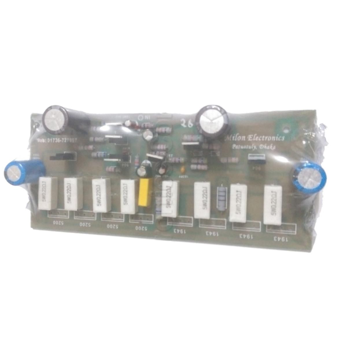 8 Transistor Amplifier Circuit Board For 5200 & 1943 IC Mono 8 Transistor Amplifiers Board IC (Not Included) 8 Transistor Circuit 8 Transistor Board 8 Transistor Amplifier Circuit For 5200 1943 IC