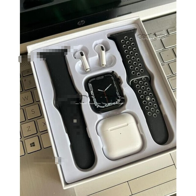 FREE Shipping CODGift Box Smart Watch T55 Pro Max with Pro 4 Earphones Hot Selling Call Heart Rate Fitness Tracker Samsung Huawei Xiaomi Smart Watch