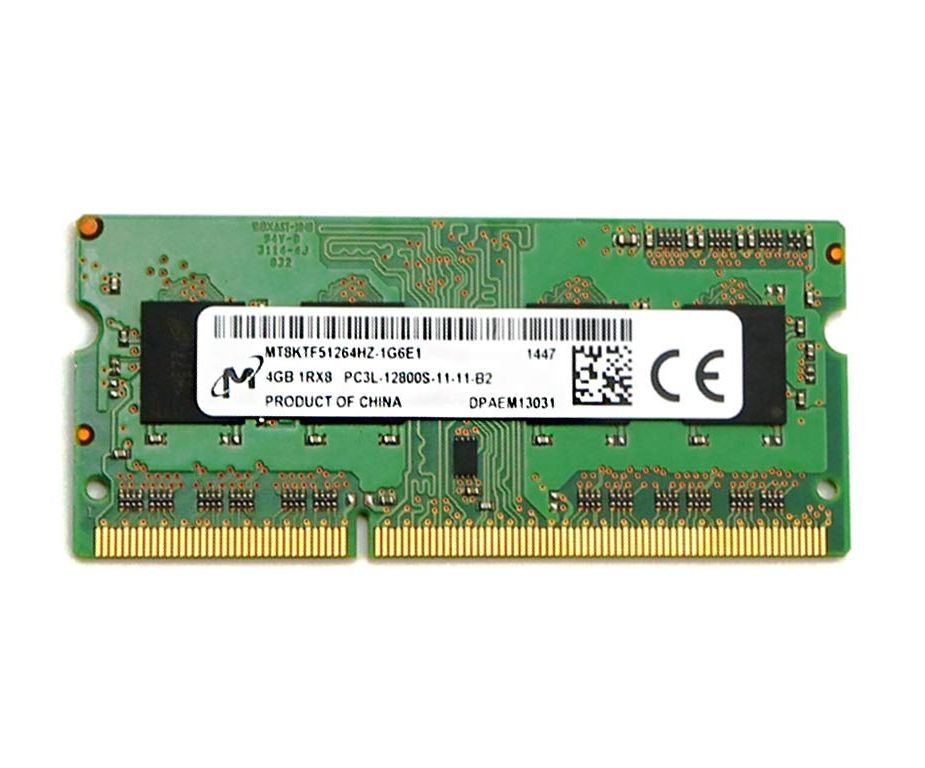 Samsung Micron Hynix 4GB DDR3L 1600MHz PC3L-12800s CL11 204Pin SO-DIMM Laptop Ram.
