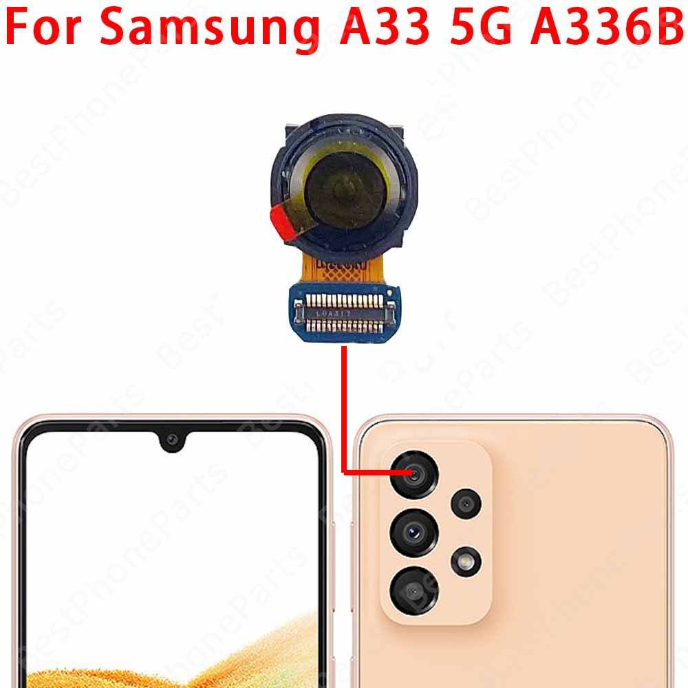 Back Camera For Samsung Galaxy A33 A53 A73 5G A336 A536 A736 Rear Backside Camera Module Spare Parts. 