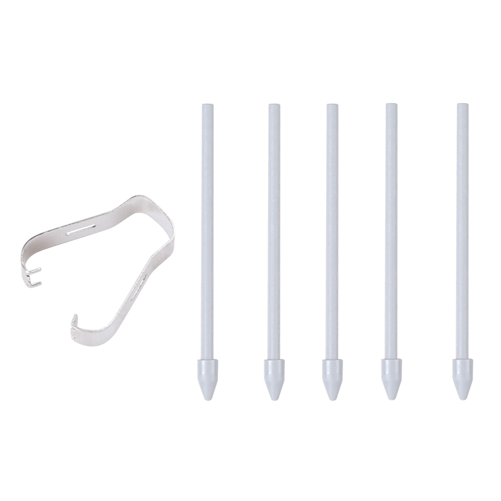 6 in 1 Universal Stylus Pen Replacement Pencil Tips For Samsung Galaxy Tab S8 / S7 / S6 / Galaxy Note20 / Note10 / S23 Ultra / S22 Ultra. 