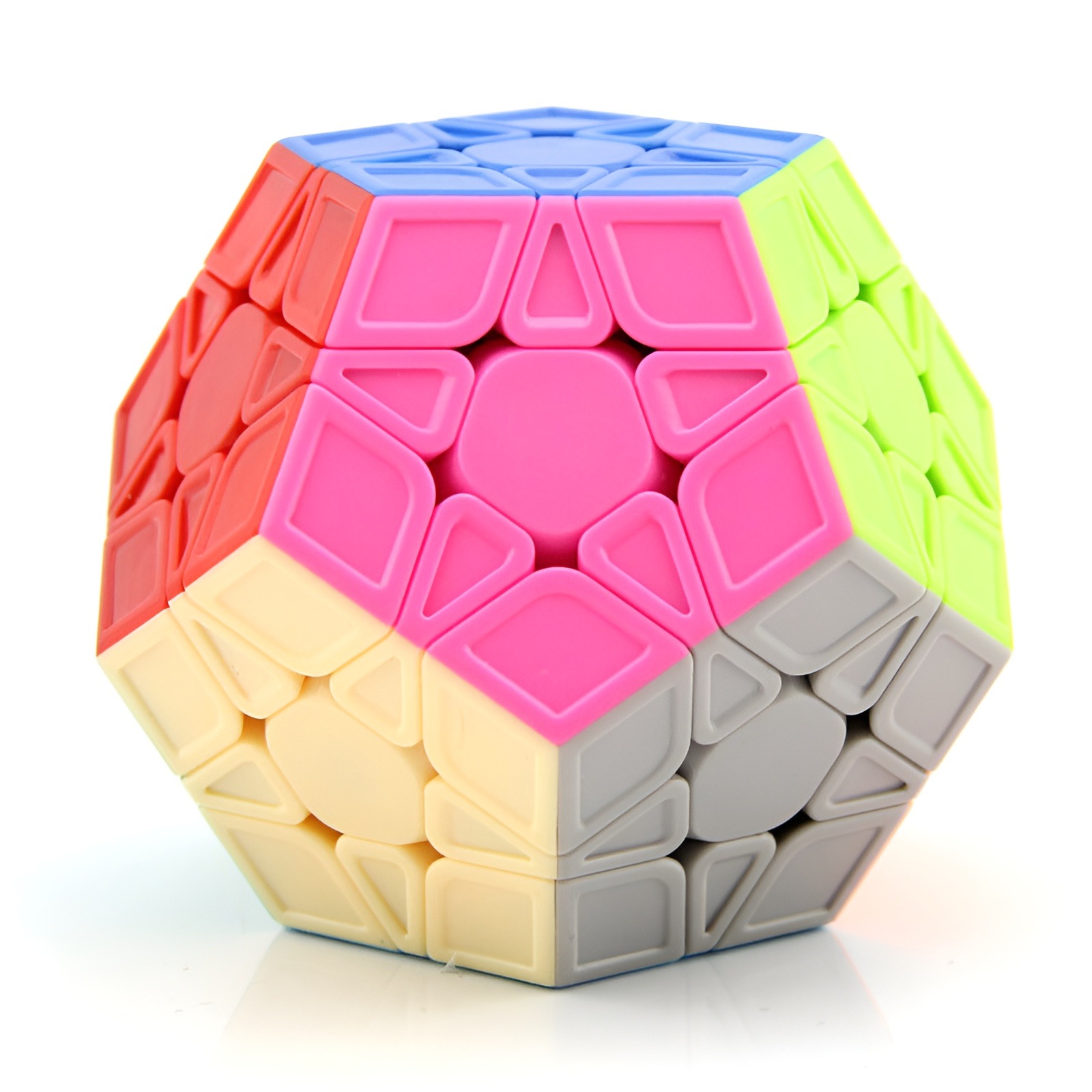 Megaminx Cube 3X3X3 Super Smooth and Stickerles Multicolor Toy for All. 