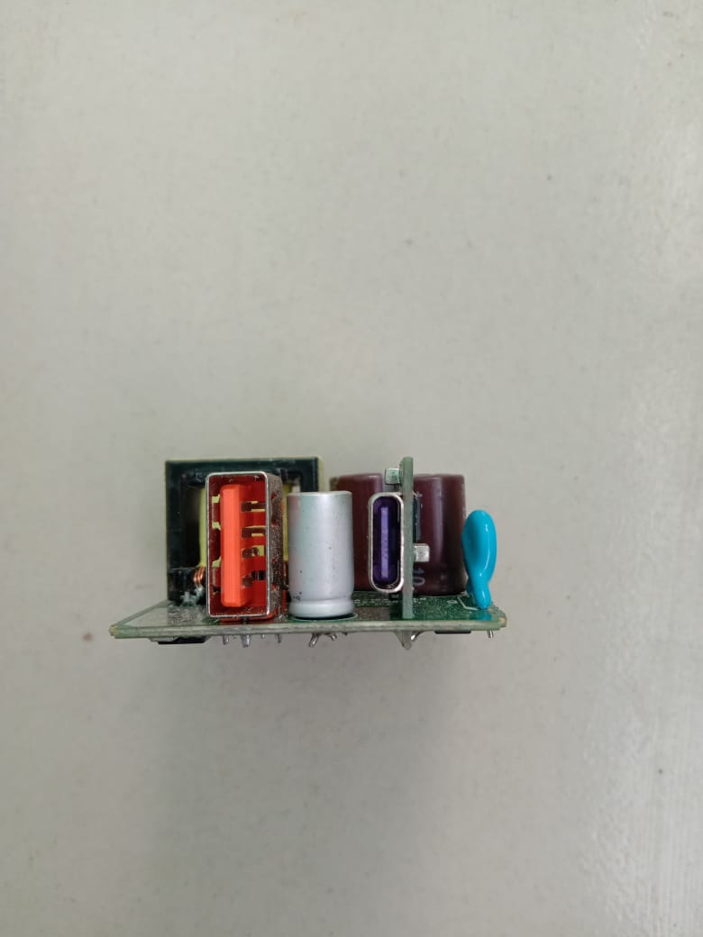 22.5w Fast Charging PD+QC PCB Board AC 220 Volt To 5V, 9V, 12V 22.5W PD+QC Supported Fast Charging Adapter Circuit Board. 