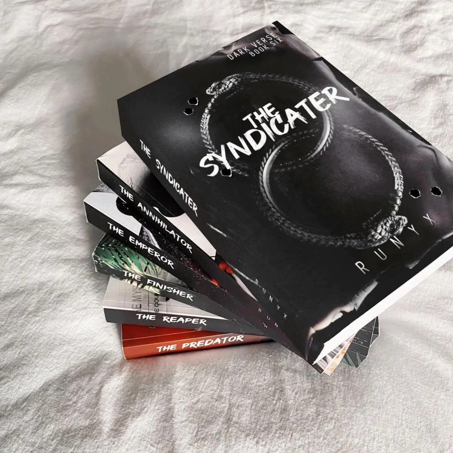 Dark Verse Series- 6 Books (The Predator, The Reaper, The Emperor, The Finisher, The Annihilator, The Syndicater). 