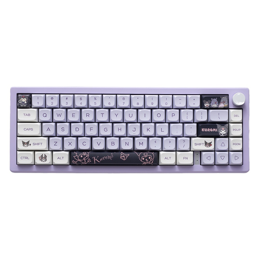 Kulomi 146 keycaps xda height full set PBT material mechanical keyboard two-dimensional personality sublimation keycaps. 