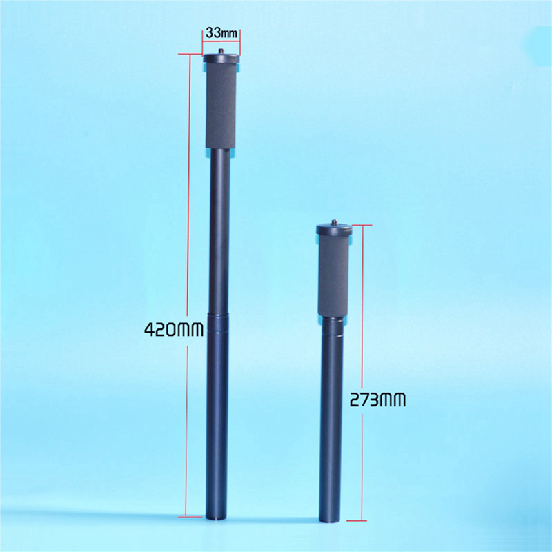 2X Tripod Extension Rod Desktop Tripod Extension Rod Mobile Phone Stand Short Axis Extension Rod. 