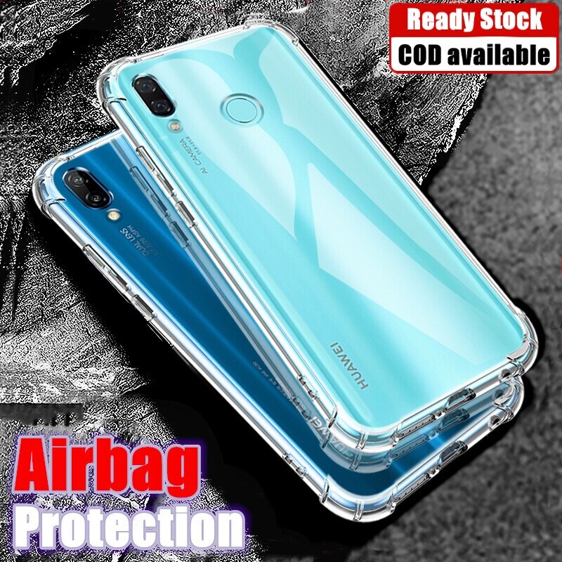 lthmy for Huawei P20 Lite ANE-L21 L22 L23 LX1 LX2 LX3 LX2J HWV32 Soft Gel Jelly Case Transparent Full Protective Anti-Scratch Resistant Back Cover Skin