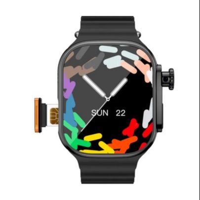 Ultra S9 Max/ Ultra S9/WS10 Ultra/S8 Ultra  5G, 4G Supported Android Smartwatch With Dual Camera   (12GB Ram/256GB ROM)   Smartwatch With Double Straps -259254768. 
