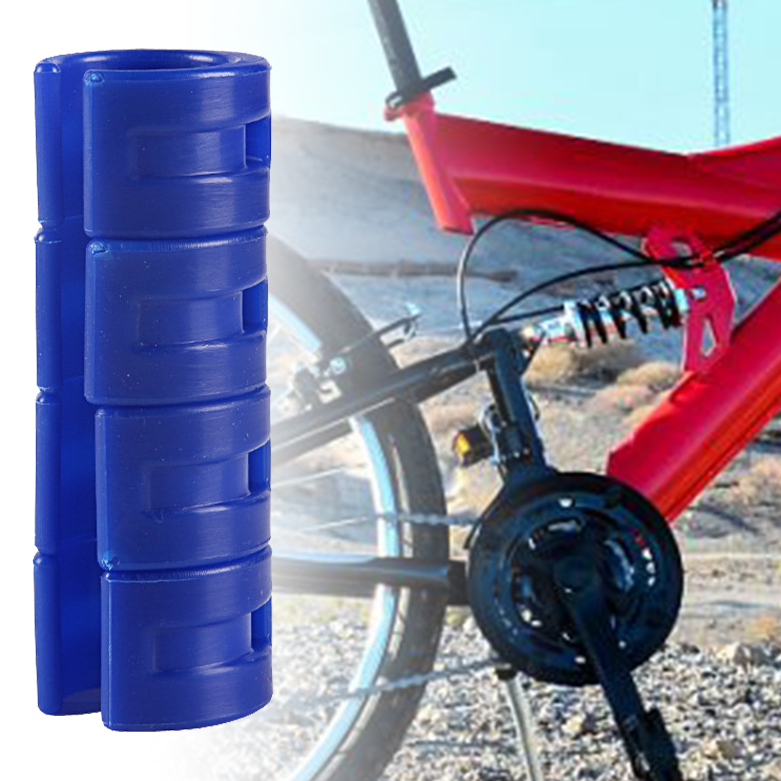 Mirage Bicycle Chain Guards Solid Color Protective Ring Guard Protector Kit Part. 