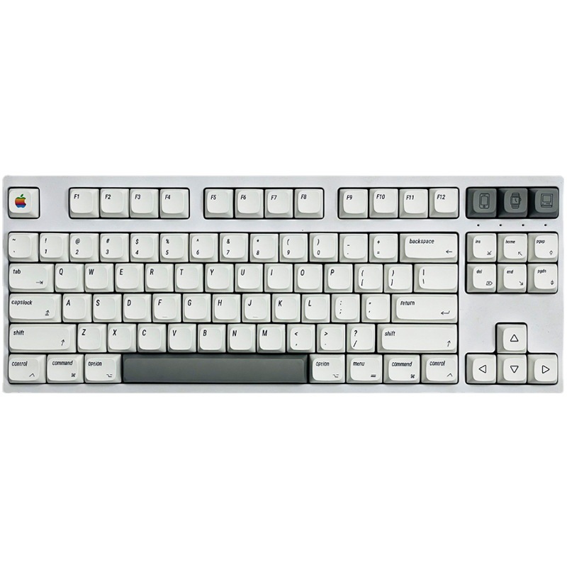 Factory Direct Sales Apple Candy Wind Theme XDA Sublimation Keycaps Zhuyin Japanese Korean Russian 127 Keys Full Set PBT. 