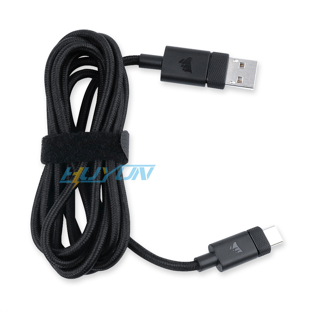 Usb-C Charging Cable Cord For Corsair Keyboard/mouse/virtuoso Rgb Xt Headset