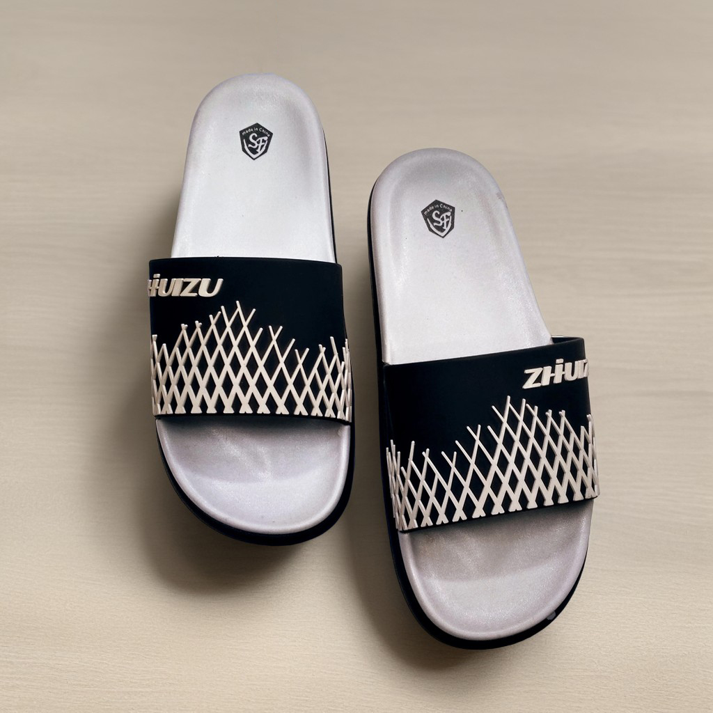New Fashionable Black Slipper for Boys. 