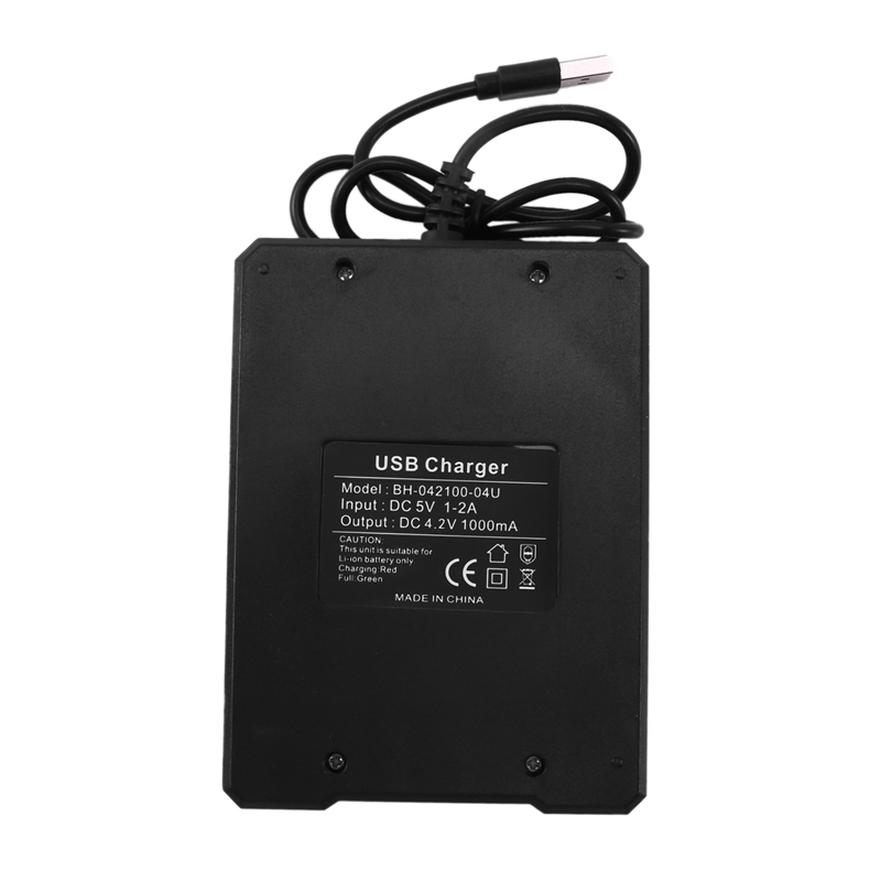 USB Smart Fast Charger for 18350 18500 18650 Battery AAA Lithium Ion. 