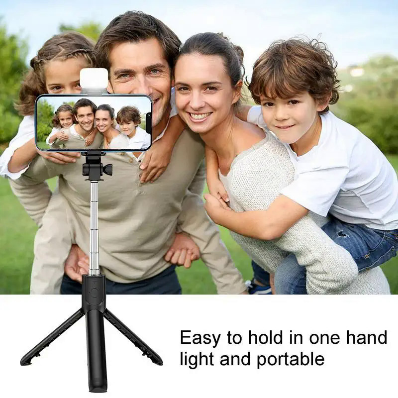 Phone Tripod Toneof Tripod Photo Pole 360 Rotation Multi-mode Camera Aluminum Alloy Material Retractable And Mini Cell Phone. 