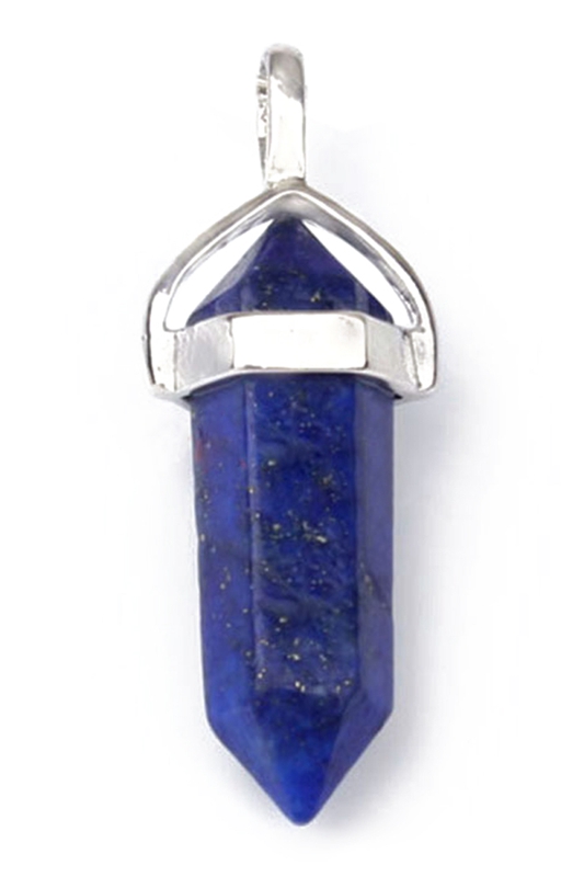 Chic Hexagonal Columns Bead Stone Pendant For Necklace Tone Lapis Lazuli At Best S In Desh Daraz Com Bd - Pendant Only No Chain