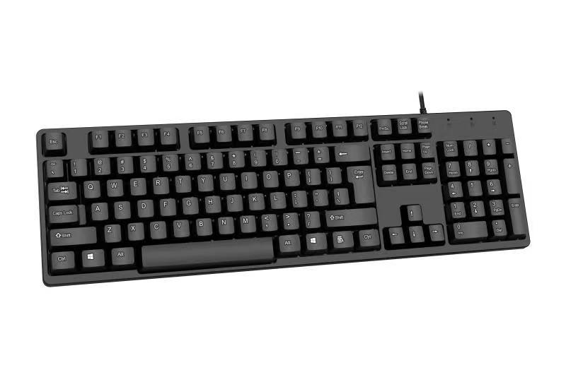 Ice Armor Round Mouth PS2 Wired Single Keyboard. 