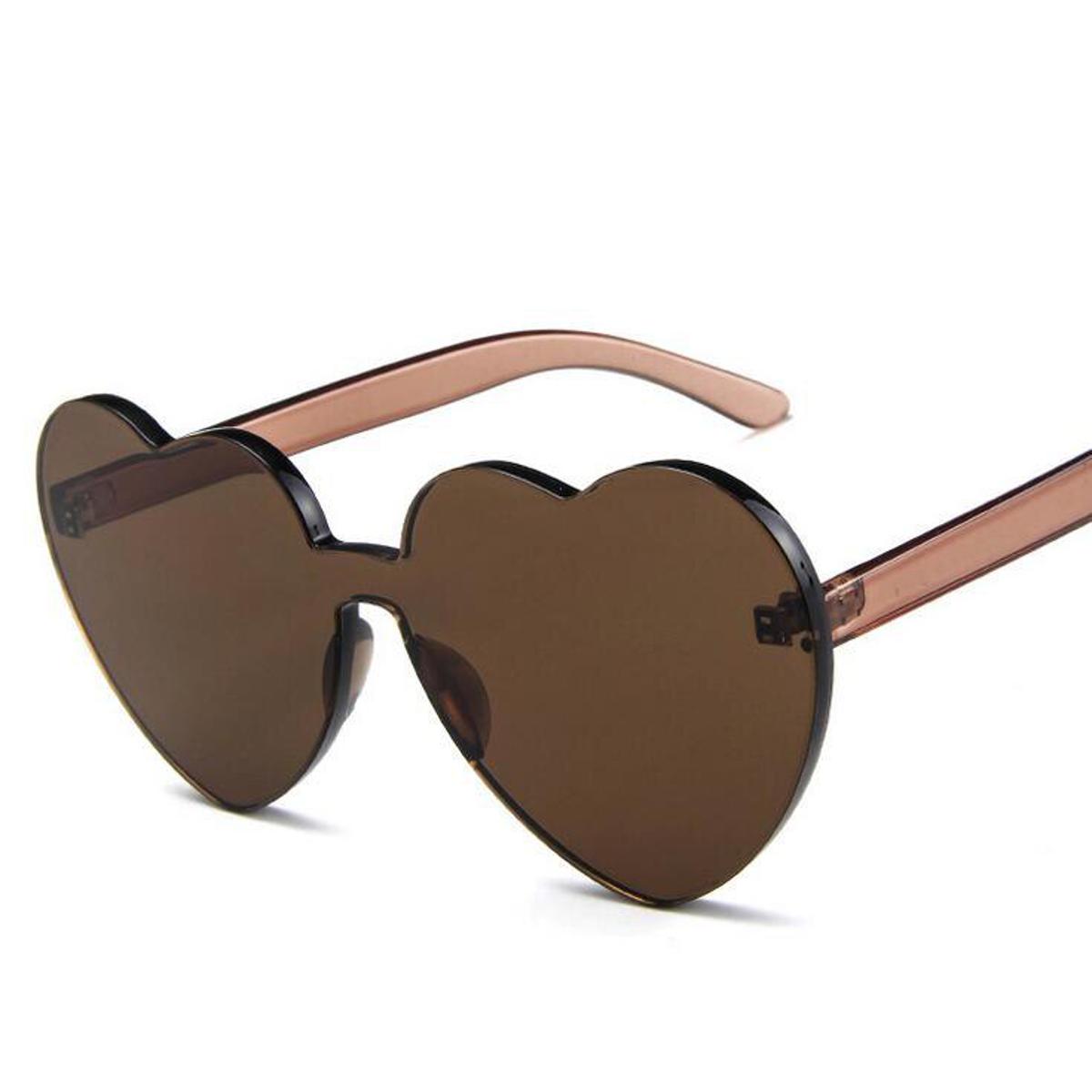 Daraz Heart Designer Sunglasses Happy One】teaFashion Retro Love