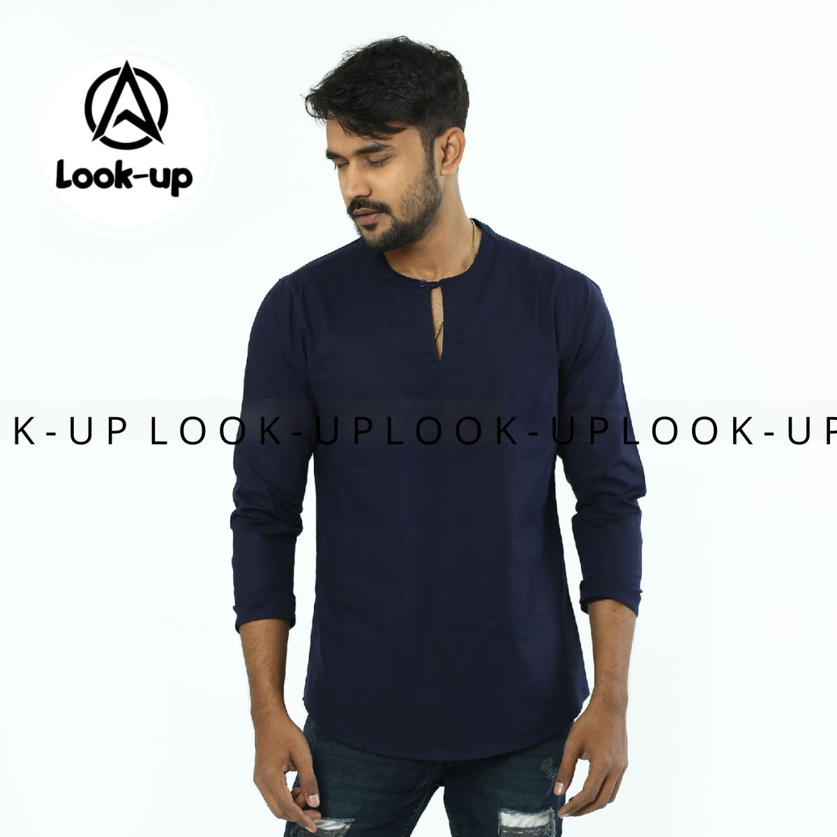 Fatua Cotton Black Color for Men