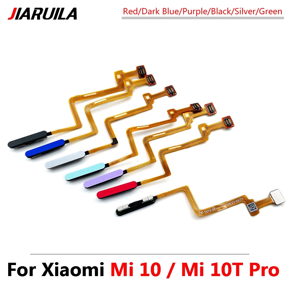 Tested For Xiaomi Mi 10T Pro / Mi 10T Lite 11T Pro FingerPrint Sensor Scanner Key Flex Cable Power Button Touch ID. 