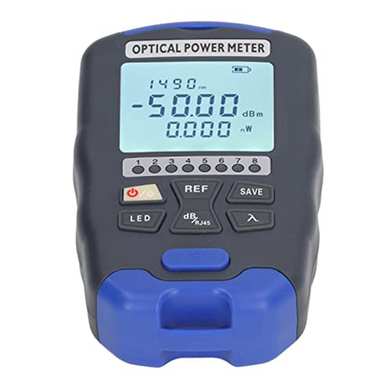 Optical Fiber Power Meter 10KM 10 Wavelengths Universal Optical ...