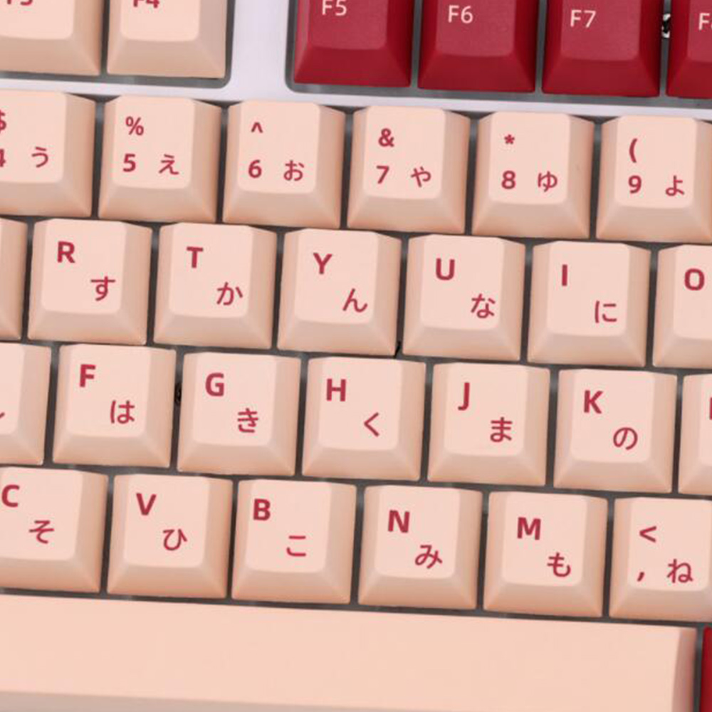 129 Key Darling Keycaps Cherry Profile DYE-SUB Personalized Keycap. 