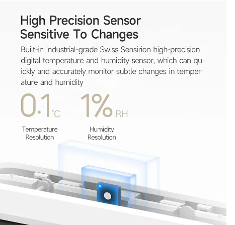 Mijia Temperature Humidity Sensor 3 Support Bluetooth Smart LCD Screen Digital Thermometer Hygrometer Meter Work With Mijia App. 
