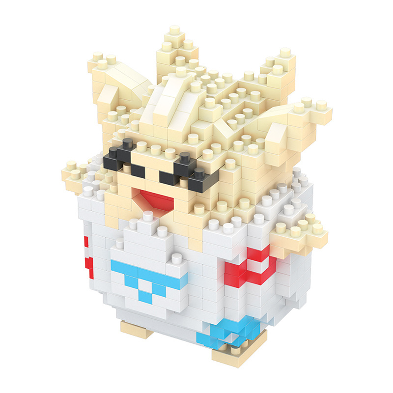 LBYU DIY toy pokemon Pokémon Pokemon miniature diamond small particle puzzle bricks. 