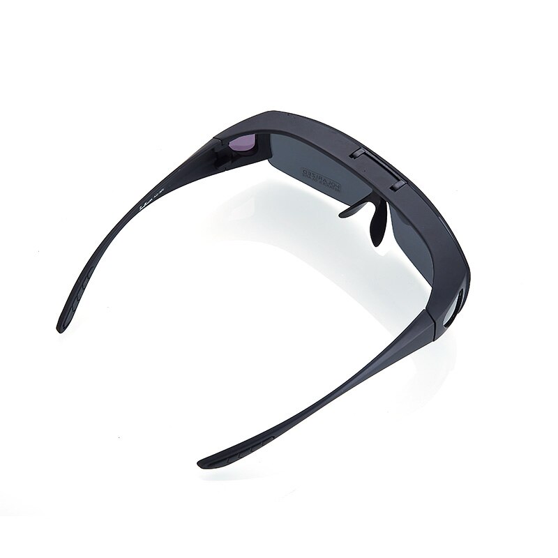 Stgrt Men Fit Over Sunglasses Polarized Plastic Frame With Lens Folding Wear On Regular Prescription Glasses. 