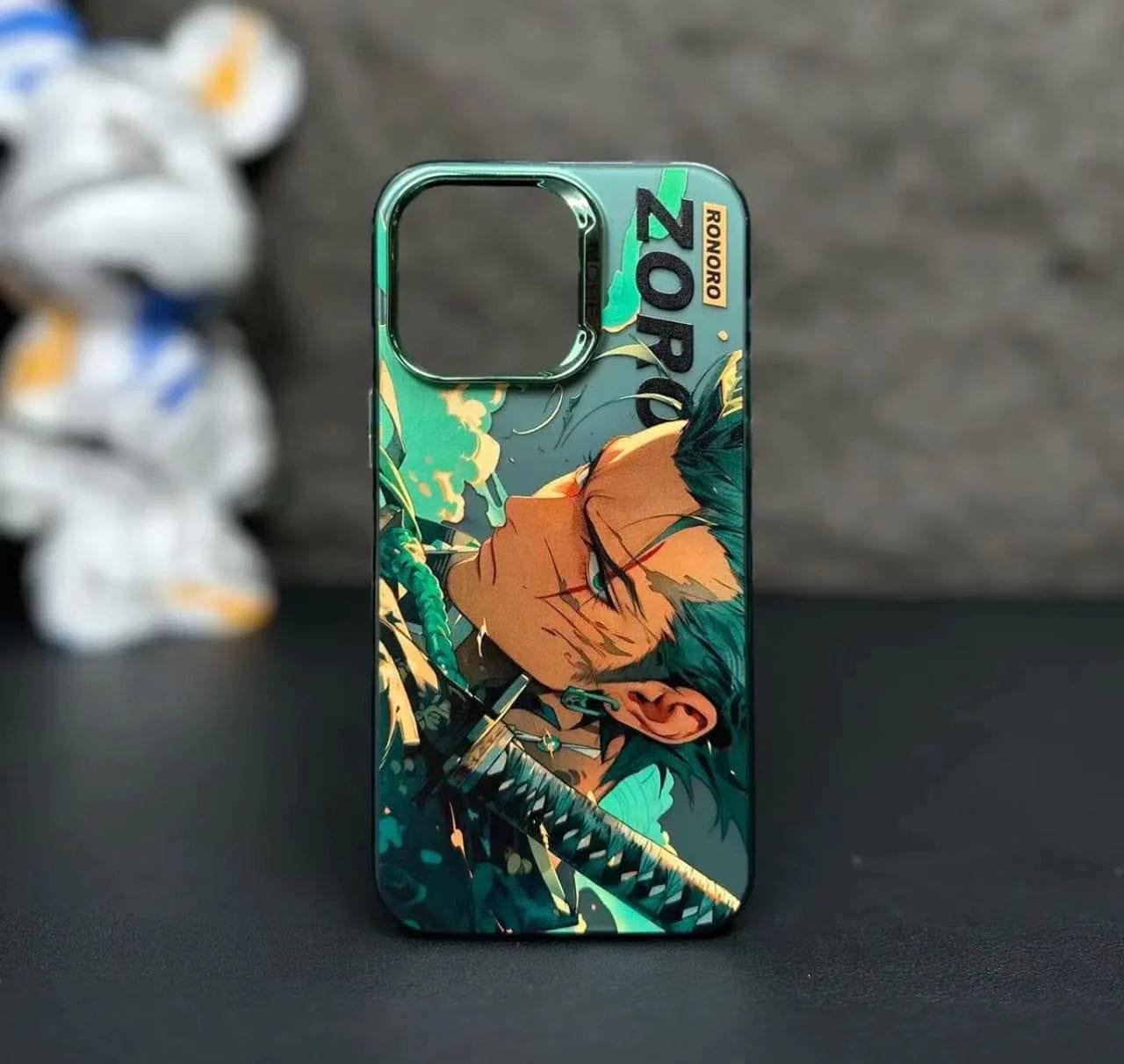 For iPhone 14 - Premium matte hard casing ZORO comics case phone case compatible. 