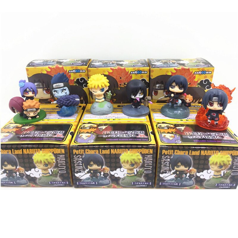 Naruto Blind Box Doll 1-7 Generation 6 Custom High Quality Naru-to Anime Figure Toy Action Figure Decoration Model Toys Bruco. 