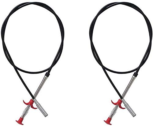Flexible Grabber Pickup Tool-Retractable Claw Retriever Stick With  Length Of 24inch,For To Unclog Hair From Drains,Sink, Toilet,Clean Dryer Vents Etc.. 